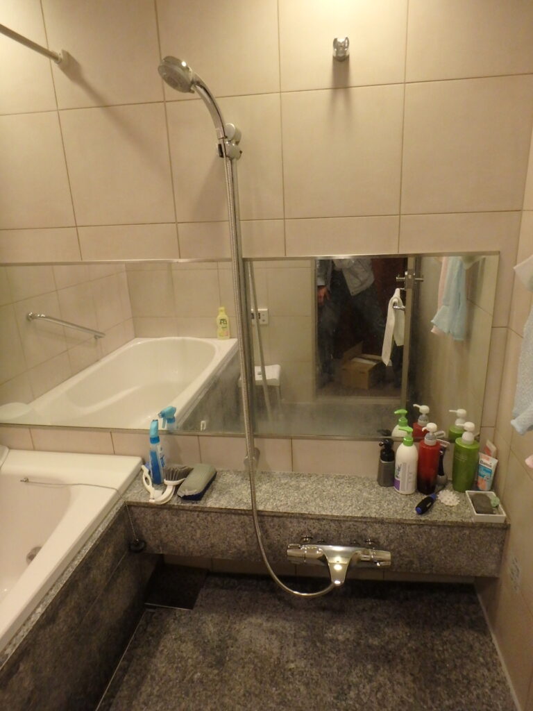 浴室シャワー水栓取替